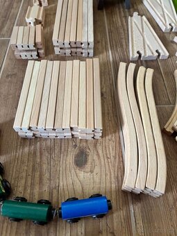 Set dřevěná vláčkodráha - 7
