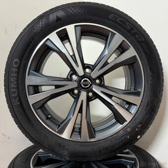 NISSAN QASHQAI 5x114,3 R18 ET40+LETNÍ 215/55R18 8mm - 7