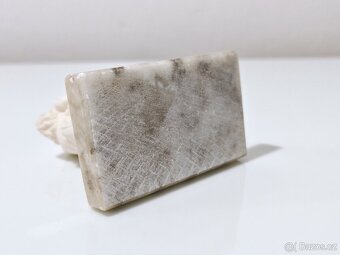 Soška alabastr Madona pieta - 7