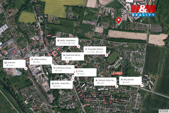 Prodej pozemku k bydlení, 910 m², Vratimov, ul. U Rozvodny - 7