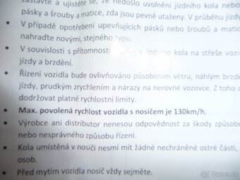 Hliníkový střešní cyklonosič- Carface - 7