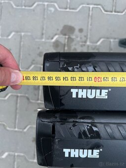 Thule windbar příčníky na střechu - černé provedení - 7