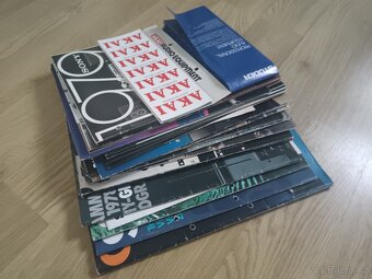 Dobové prospekty Hi-Fi Technics, Sony, Pioneer, AKAI, atd. - 7