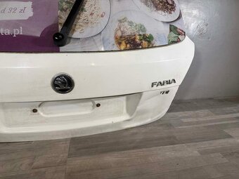 ŠKODA FABIA 2 07-14 - víko kufru COMBI - POŠKOZENÉ - 7