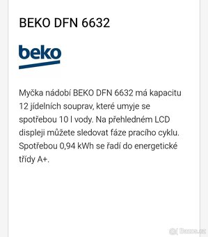 Myčka Beko - 7