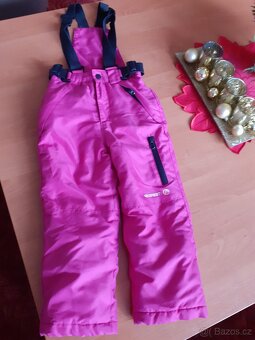 Oteplovačky a bunda vel.98 - 7