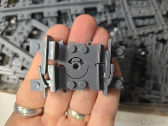 City koleje (náhrada) rovinky, zatáčky, vyhybky 104kusů - 7