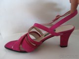 Celokožené sandálky BALLY vel.38, fuchsiově růžové - 7