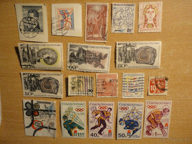 Staré známky - Československo, svět - 7