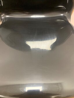 Retro židle Gerd Lange 80. léta chrom plast - 7