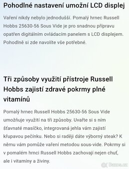 Pomalý hrnec Russell Hobbs - 7