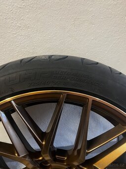 Alu Kola Japan Racing Platinum Bronze 225/40 R18 5x112 - 7