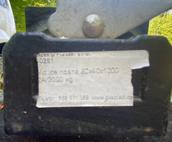 Paletizační vidle - 7