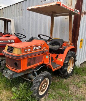 Malotraktor Kubota bultra B1-15 + stříška, traktor - 7