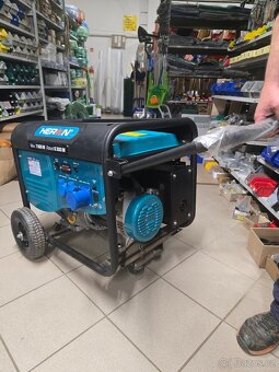 PRODÁM elektrocentrála benzínová 7,0kW - 7