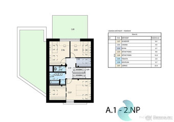 Rodinný dům, 4+kk, novostavba, zahrada, Rožnov - 7