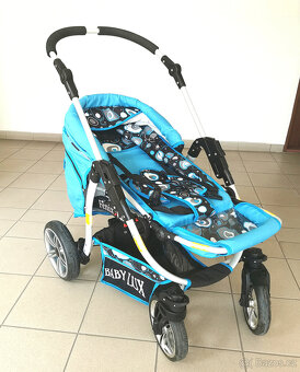 Dětský sportovní kočárek v perfektním stavu. Zn: Baby Lux - 7