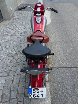 JAWA 250 Pérák typ 11 rok 1949 s doklady a STK - 7