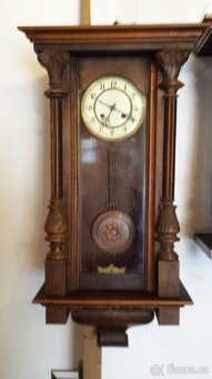 Starožitné nástěnné hodiny sbírka 6ks - 7