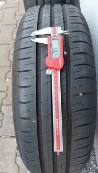 Alu kola originál 5x100 r15 vw Polo letní pneu - 7