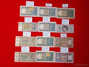 Terezín, Bony z Tuzexu a Slovenské bankovky atd. - 7