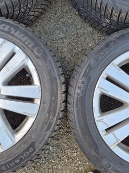 Zimní Alu Sada 5x112R16,Barum Polaris 205/55R16 - 7