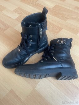 Kožené kanady Calvin Klein boty - originál - 7