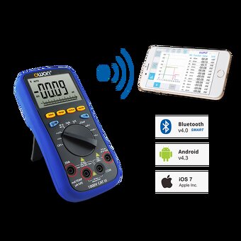 Digitální bluetooth multimetr OWON B35T+ - 7