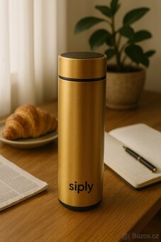 Chytrá Termoska Siply – Digitální teploměr, 0.4l, Nerez - 7