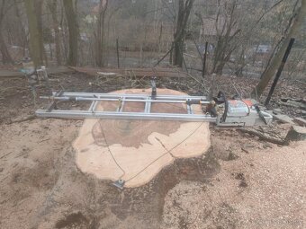 Pořez přesílené kulatiny přímo u vás - 7