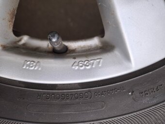 ALU Kola 15, 4x hliník PEUGEOT,CITROEN ,letní pneu 195/65R15 - 7