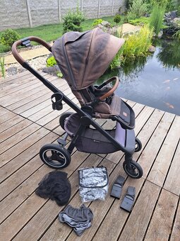 Kočárek Kinderkraft kombinovaný Everyday 2v1 Black Dark Grey - 7