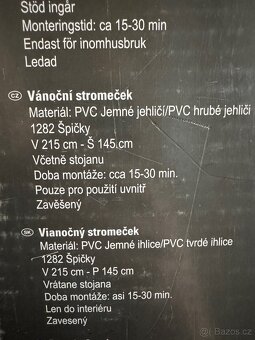 🎄Umělý vánoční stromek🎄 - 7