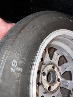 4x alu kola -  FORD - 6Jx15 H2 + pneu letní Nexen 195/60R15 - 7