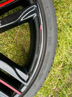 Prodám alu Ronal 5x112 r19 letní pneu 215/35/19 - 7