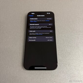 iPhone 15 Pro Max 256GB černý, 12 měsíců záruka - 7