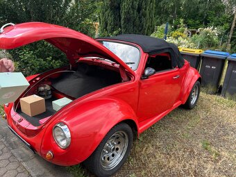 VW Brouk Speedster cabrio obsah 1570 rok 1972 - 7