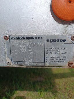 Přívěsný vozík za auto Agados - 7