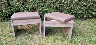 Taburet Elinor (Dub truffel, hneda) - 7