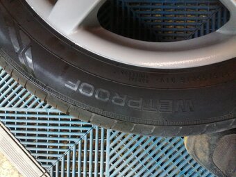 Alu r16 s pneu 205/55 letní 5x114 - 7