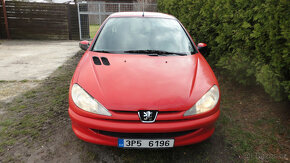 Peugeot 206 1.4i 55kw rok 1999 STK 12/2024 Eko placeno - 7