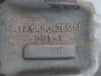 Alu litá kola originál JEEP 17" OE: OYX88TRMAB - 7