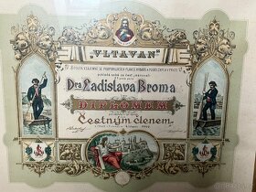Diplom – obraz VLTAVAN. - 7