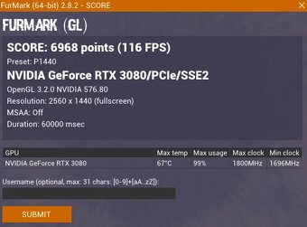 GIGABYTE GeForce RTX 3080 GAMING OC 10GB GDDR6X – TOP stav - 7