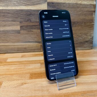 IPhone 14 Pro Max 256GB, černý, eSiM (rok záruka) - 7
