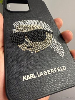 Kryt pro iPhone 14 Pro Max Karl Lagerfeld IKONIK 2.0 - 7