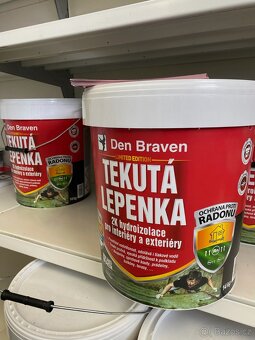 Hydroizolace , Gumoasfaltová hydroizolace , Tekutá lepenka - 7
