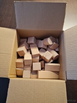 Batoh, Hrací skříňka, Dřevěné kostky, krabička a Puzzle - 7