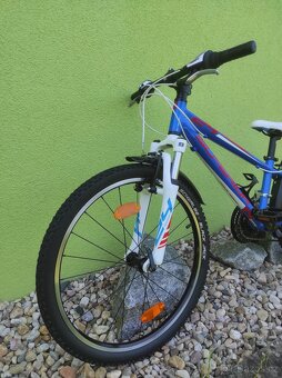 Značkové dětské kolo Superior 24" (modrá/červená) - 7