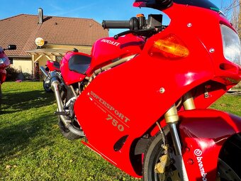 Ducati 750ss, plně funkční, serviska, GPR výfuky + origo - 7